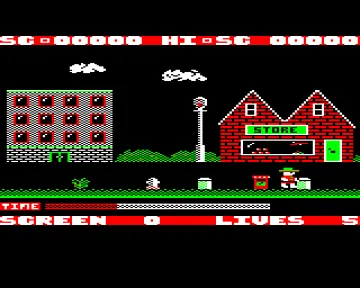 Kissin' Kousins (198x)(English Software) screen shot game playing